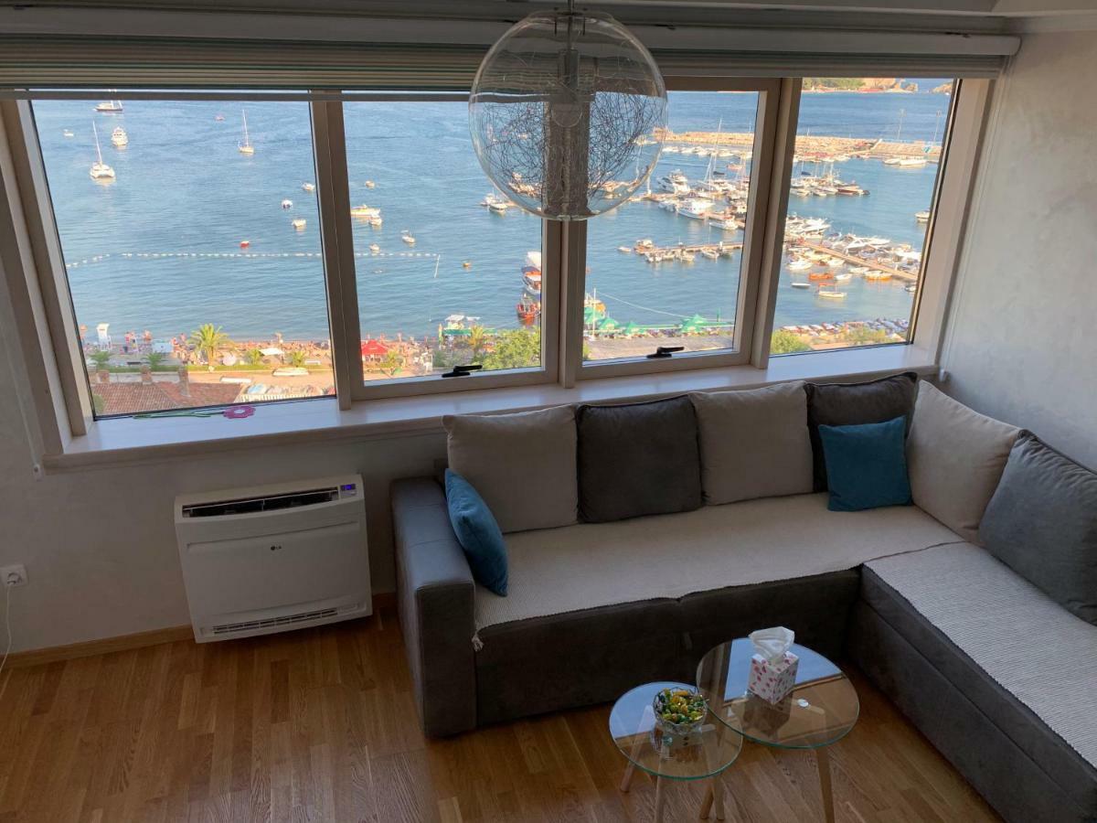 Panoramic Sea View 3-Bedroom Apartment 50 M From The Sea Budva Exterior photo