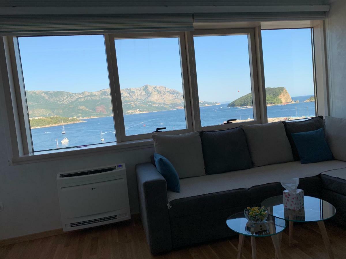 Panoramic Sea View 3-Bedroom Apartment 50 M From The Sea Budva Exterior photo