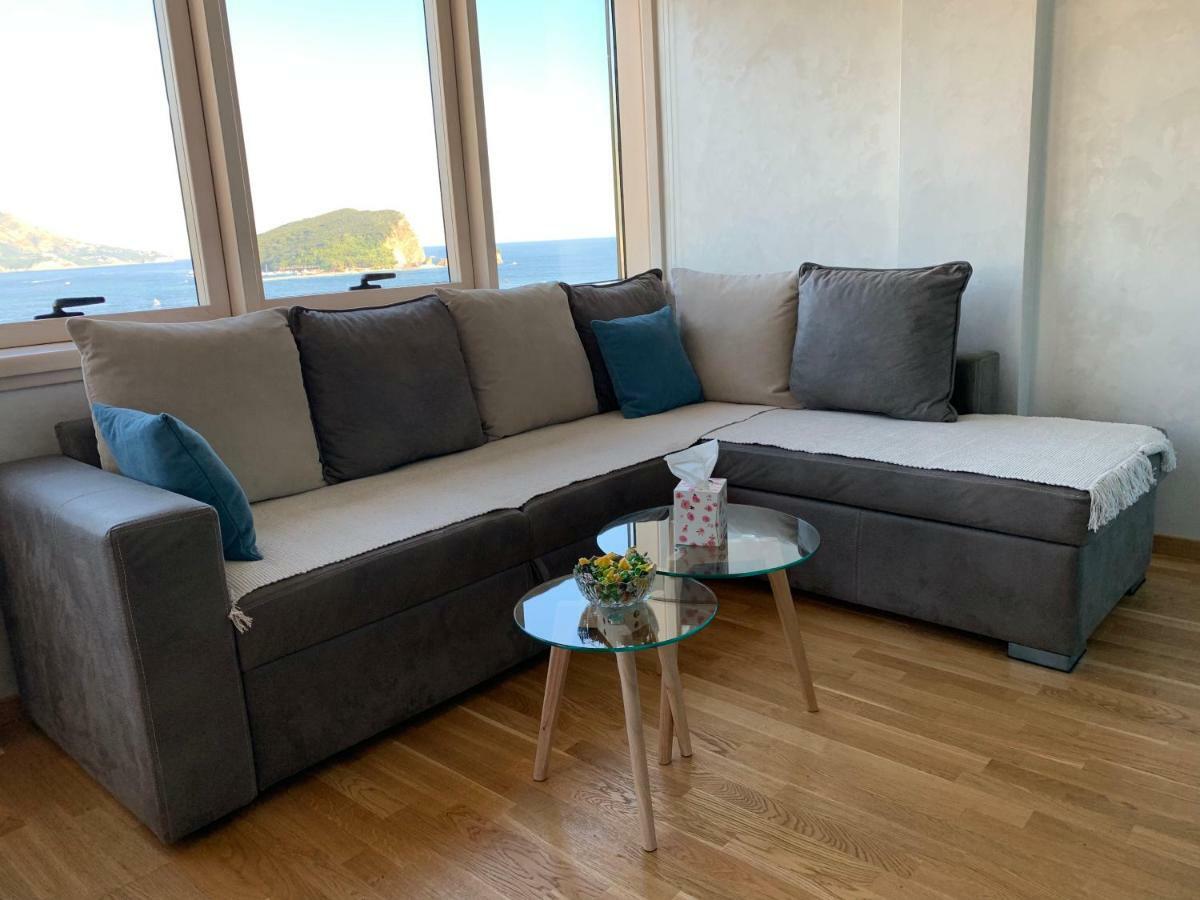 Panoramic Sea View 3-Bedroom Apartment 50 M From The Sea Budva Exterior photo